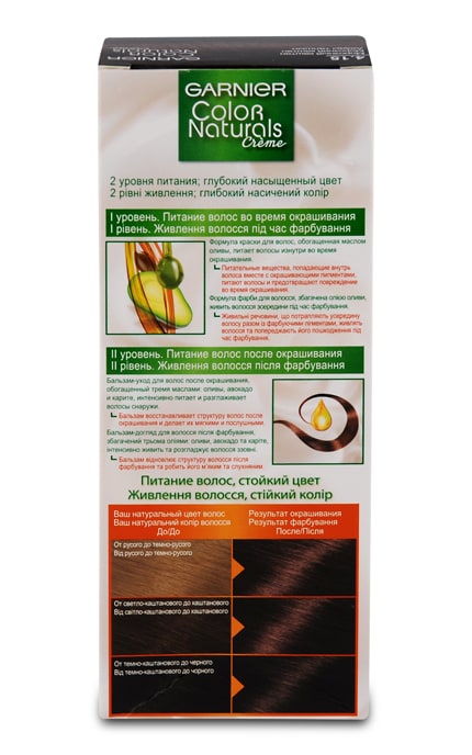 COLOR NATURALS-Фарба для волосся Garnier Color Naturals 4.15 Морозний каштан-3600541091689