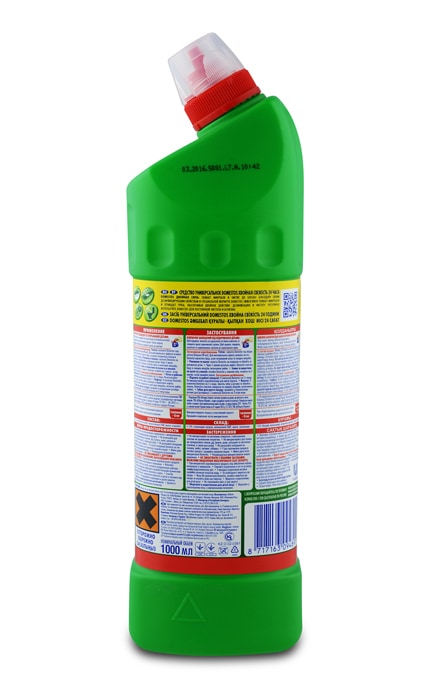 DOMESTOS-Универсальное средство Domestos Хвойная свежесть 24 часа 1000мл-8717163094891