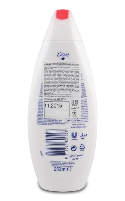 DOVE-Крем-гель для душу Dove пробудження почуттів 250 мл-8712561655026