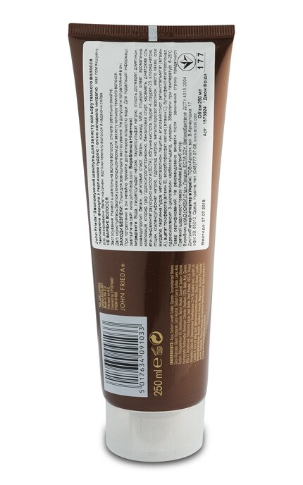 JOHN FRIEDA-Зволожуючий шампунь для захисту кольору темного волосся JOHN FRIEDA, 250мл-5037156227567