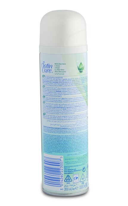 SATIN CARE-Гель для гоління для жінок Satin Care Sensitive для чутливої шкіри 200мл-3014260223007