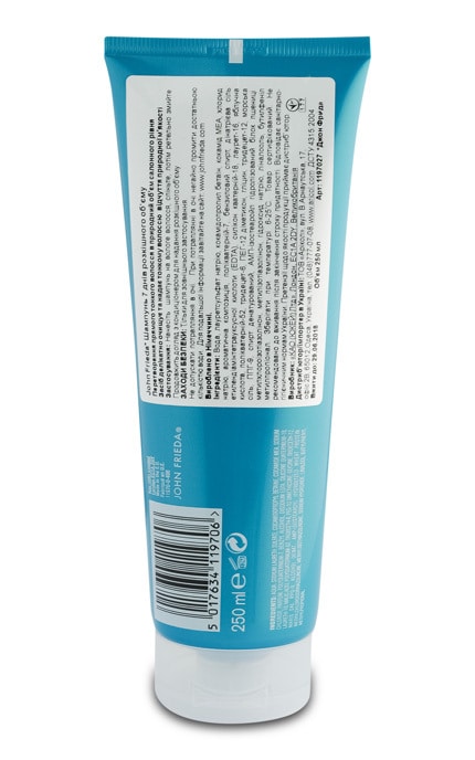 JOHN FRIEDA-Шампунь John Frieda для создания роскошного объёма-5017634119706