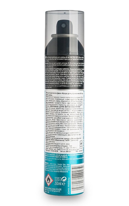 JOHN FRIEDA-Лак для волосся John Frieda Для утримання об'єму, 250 мл-5037156229134