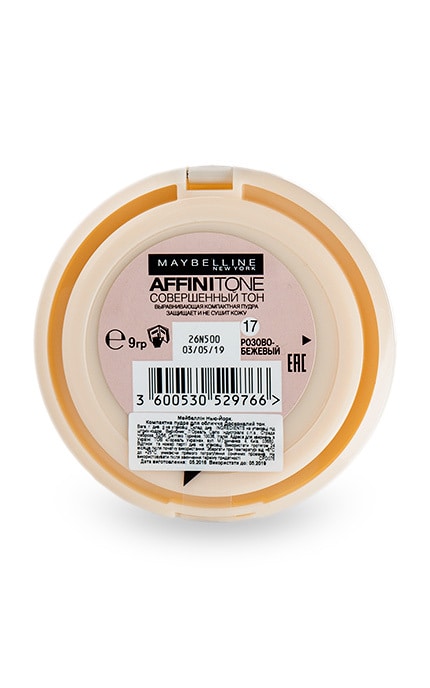 MAYBELLINE-Пудра компактна Maybelline Affinitone-3600530559008