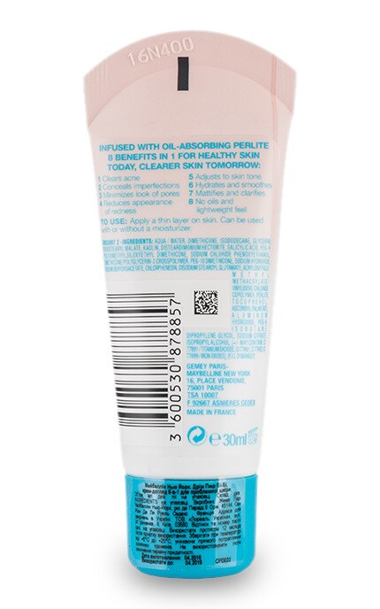 MAYBELLINE-Крем-догляд з тонуючим ефектом Maybelline Dream Pure BB Light, 30 мл-3600530878857