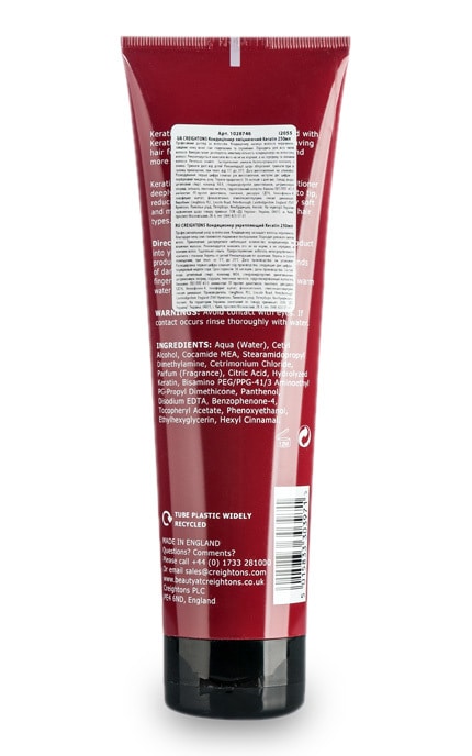 CREIGHTONS-Кондиціонер Creightons Keratin Зміцнюючий, 250 мл-5015833303971