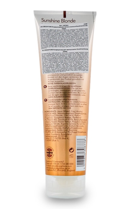 CREIGHTONS-Кондиціонер Creightons Blonde, 250 мл-5015833308778