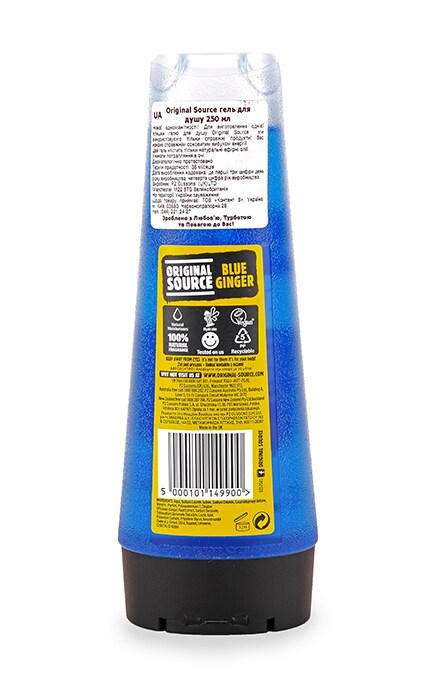 ORIGINAL SOURSE-Гель для душа Original Source Hydration Blue Ginger для мужчин-5000101502187