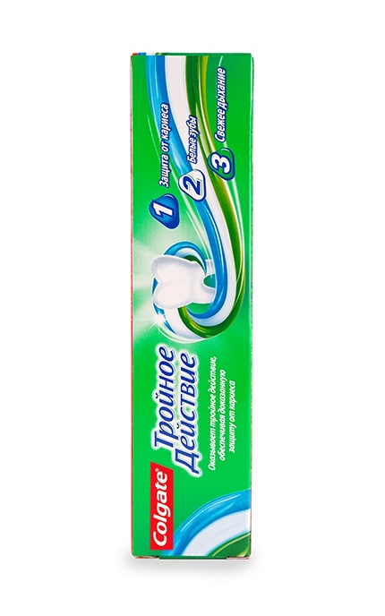 COLGATE-Комплексна зубна паста Потрійна дія Colgate Натуральна м'ята -7891024128954