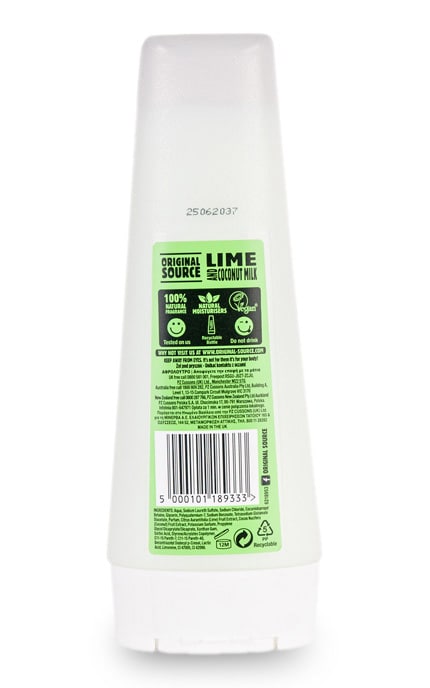 ORIGINAL SOURSE-Гель для душу Original Source Lime Сoconut Milk Moist -5000101189333