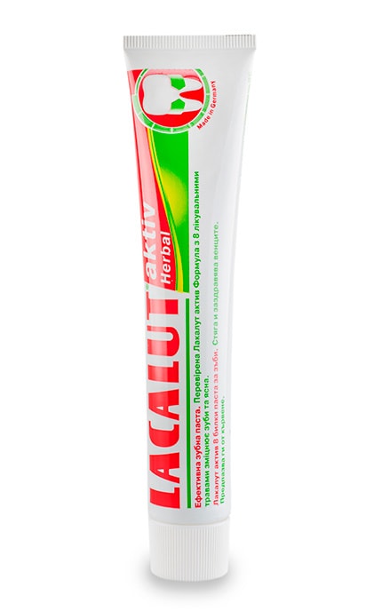 LACALUT-Зубная паста Lacalut Active Herbal-4016369692165