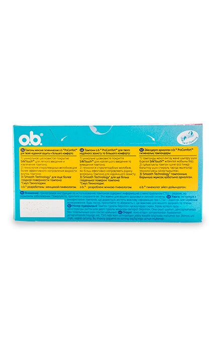 O.B.-Тампоны женские гигиенические o.b. ProComfort Normal-3574661017808
