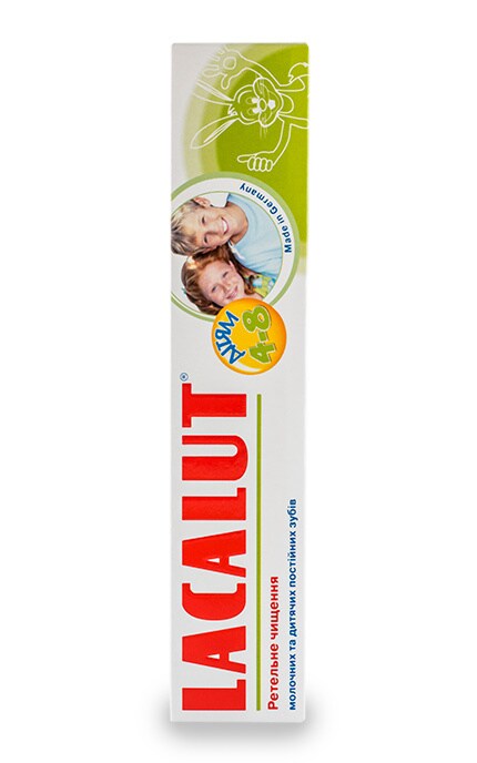 LACALUT-Зубна паста Lacalut для дітей від 4 до 8 років-4016369696286