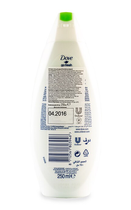 DOVE-Крем-гель для душу Dove дотик свіжості 250 мл-8712561610438