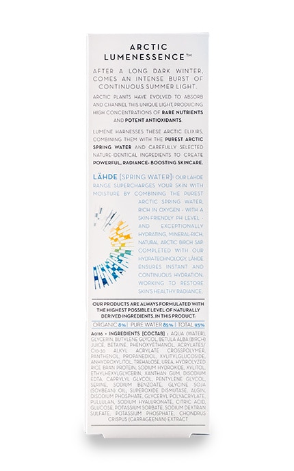 LUMENE-Гель под глаза Lumene Lahde Pure dew drops Увлажняющий-6412600803211