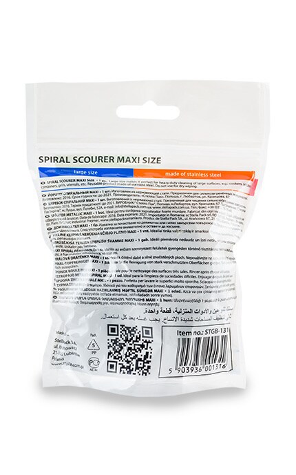STELLA-Шкребок Stella Spiral scourer Maxi size-5903936030958