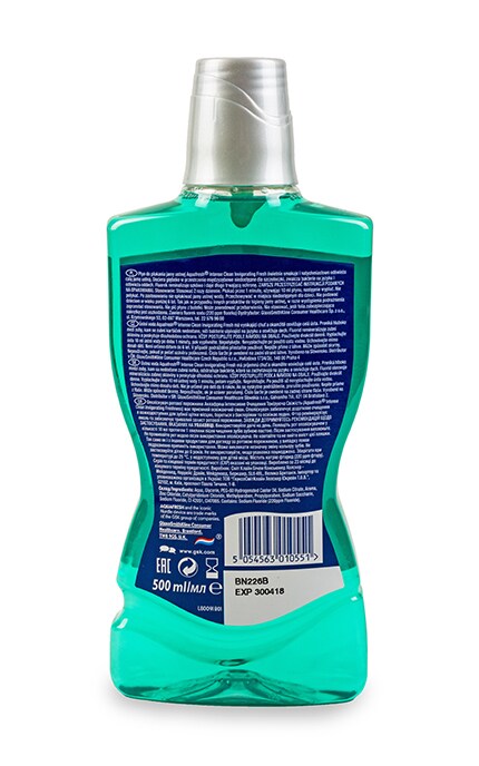 AQUAFRESH-Ополіскувач ротової порожнини Aquafresh Intense Clean Тонізуюча Свіжість-5054563010551