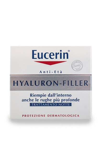 EUCERIN-Крем нічний Eucerin Hyaluron-Filler Проти зморшок-4005800634864