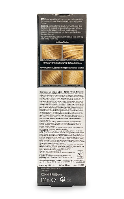 JOHN FRIEDA-Спрей John Frieda Sheer Blonde Go Blonder осветляющий-5037156227468