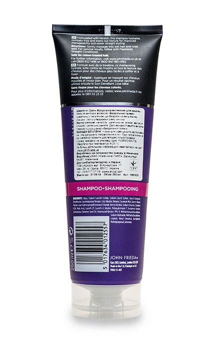 JOHN FRIEDA-Шампунь John Frieda выпрямляющий-5017634012557