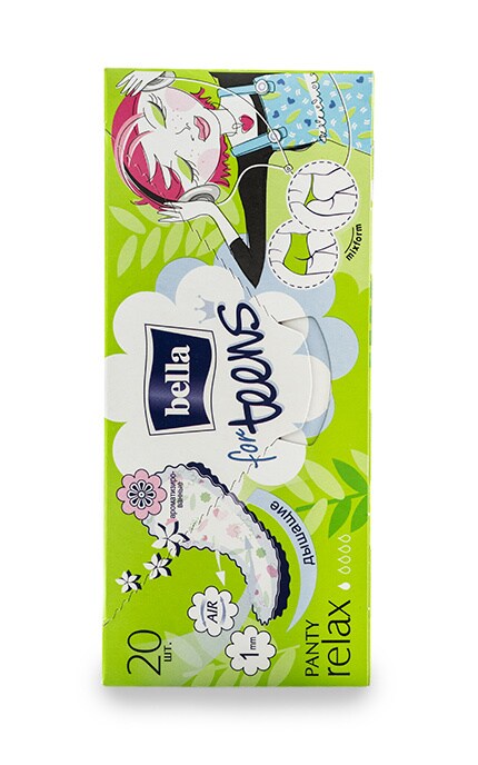 BELLA-Щоденні прокладки Bella for Teens Panty Relax-5900516311605