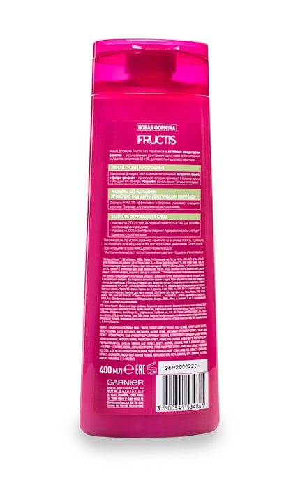 FRUCTIS-Шампунь Garnier Fructis Густе та Розкішне для волосся, позбавленого густоти-3600541534841