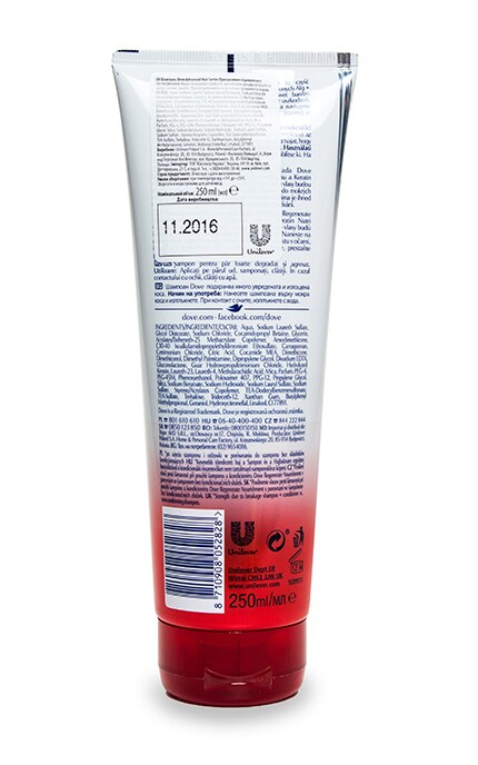 DOVE AHS-Шампунь Dove Advanced Hair Series Прогрессивное восстановление-8710908052828