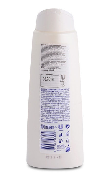 DOVE-Шампунь Dove Hair Therapy Інтенсивне відновлення 400мл-8690637627989