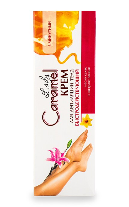 LADY CARAMEL-Крем для депіляції тіла Lady Caramel швидкодіючий-4823015920288