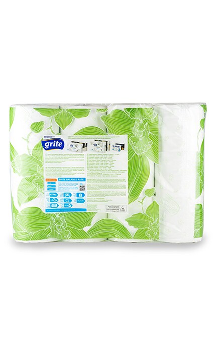 GRITE-Туалетная бумага Grite Seasons Orchidea-4770023348132