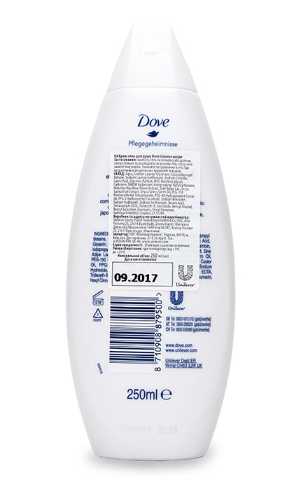 DOVE-Крем-гель для душу Dove Сяяння шкіри -8710908879500