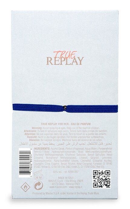 REPLAY-Парфумована вода для жінок Replay True For Her -679602855570