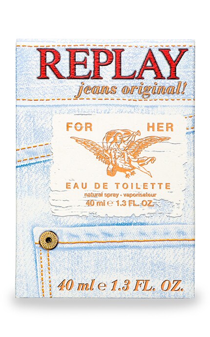 REPLAY-Туалетная вода для женщин Replay Jeans Original For Her-737052582245