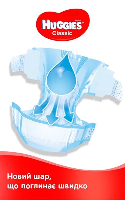 HUGGIES-Подгузники Huggies Classic 4, 7-18 кг-5029053543147
