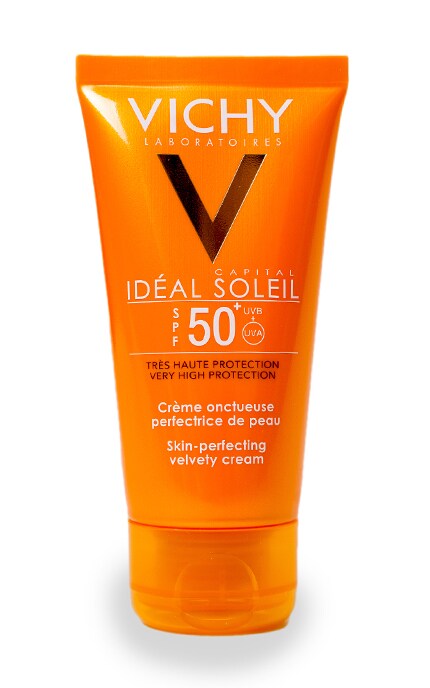 VICHY-Крем сонцезахисний для обличчя Vichy Idéal Soleil SPF 50 Потрійної дії-3337871324445