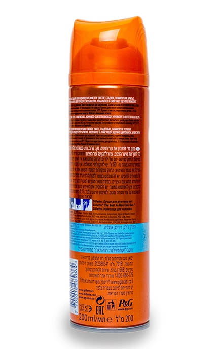 GILLETTE FUSION-Гель для гоління Gillette Fusion ProGlide Охолодження, 200 мл-7702018465033
