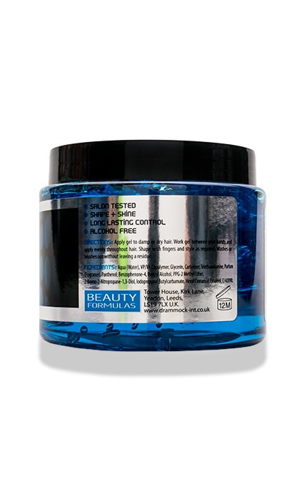 BEAUTY FORMULAS-Гель для укладки Beuty Formulas з ефектом мокрого волосся, 500 мл-5012251004114