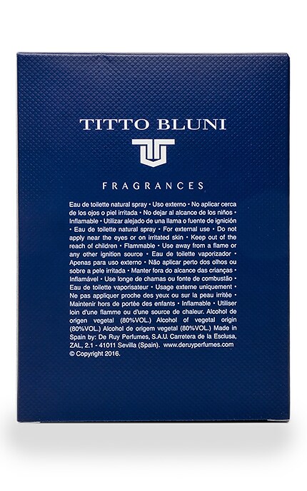 TITTO BLUNI-Туалетна вода Titto Bluni Acqua Blu Для чоловіків-8414135861559