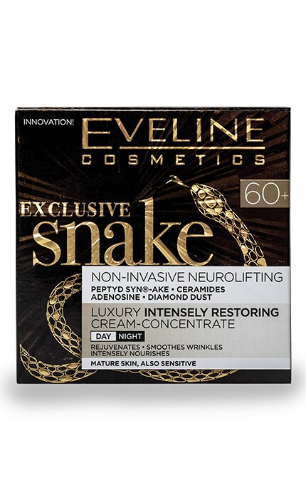 EVELINE-Крем для лица Eveline Cosmetics Exclusive Snake Modelling Day/Night Cream 50+-5901761986396