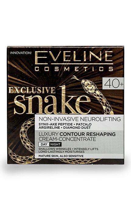 EVELINE-Крем для лица Eveline Cosmetics Exclusive Snake Modelling Day/Night Cream 40+-5901761991284