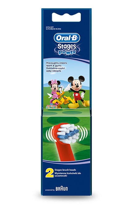 ORAL-B-Насадки для електричної зубної щітки Oral-B Kids, 2 шт.-4210201746263