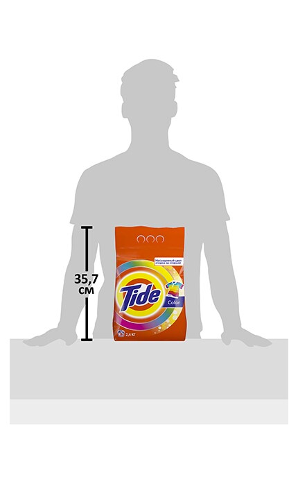 TIDE-Стиральный порошок Tide Color 2,4 кг Автомат-8001090434524