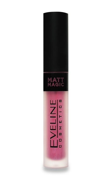 EVELINE-Рідка помада для губ Eveline Cosmetics Matt Magic, 04 - Delicate Rose-5901761977448