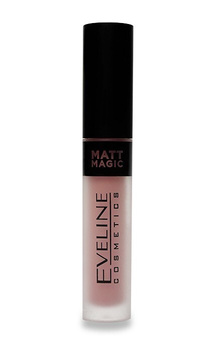 EVELINE-Жидкая помада для губ Eveline Cosmetics Matt Magic, 14 - Romantic Rose-5901761981315