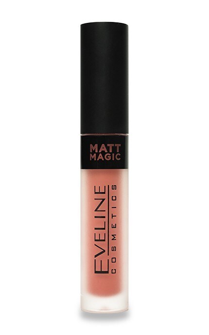 EVELINE-Рідка помада для губ Eveline Cosmetics Matt Magic, 02 - Cashmere Nude-5901761977424