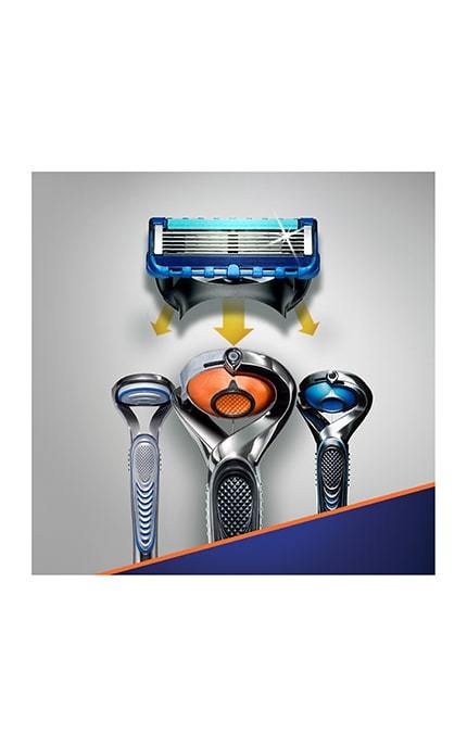 GILLETTE FUSION-Сменные картриджи для бритья Gillette Fusion5 ProGlide (2 шт)-7702018085897