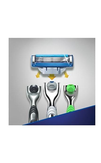 GILLETTE MACH-3-Змінні картриджі для гоління Gillette Mach 3 Turbo (2 шт)-3014260275143