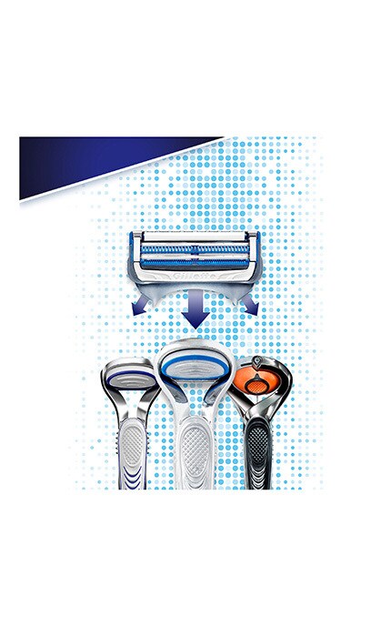 GILLETTE-Змiннi касети для голiння Gillette Skinguard Sensitive 8шт-7702018488384