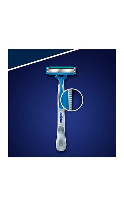 GILLETTE-Одноразові чоловічі бритви Gillette Blue Simple 3, 4 шт-7702018429622