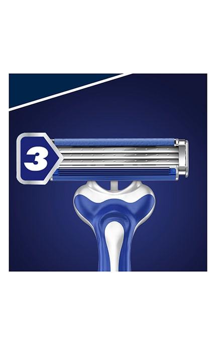 GILLETTE-Бритви одноразові Gillette BLUE 3 3шт-7702018489695